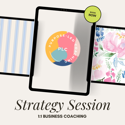 Business Strategy Session - 1:1 Business Coaching