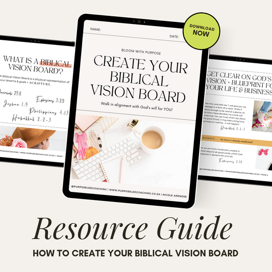Biblical Vision Board Guide