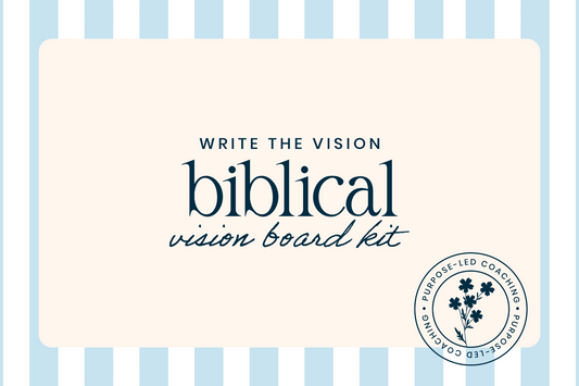 Write the Vision – Biblical Vision Board Kit - Physical product